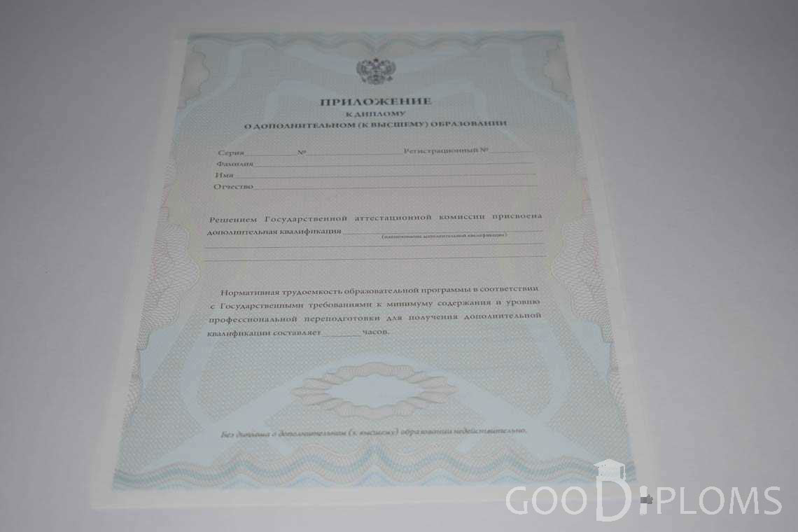 Приложение к Диплому МВА период выдачи 2011-2020 -  Усть-Каменогорск